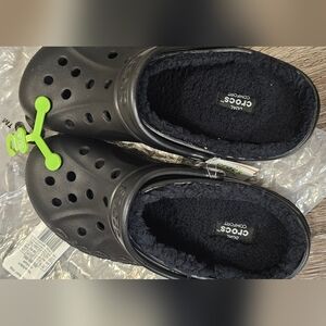 Crocs -Baya lined . Black